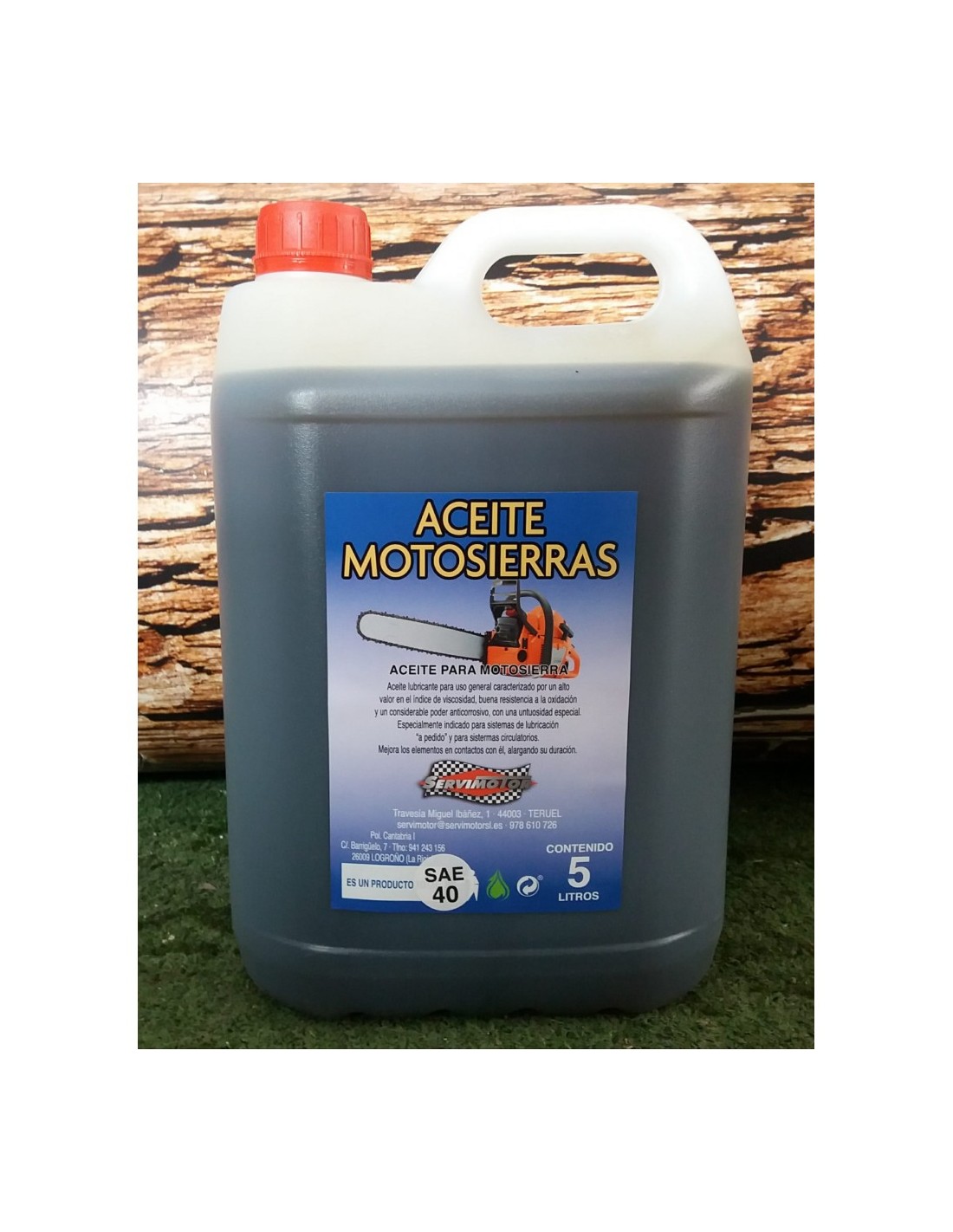 Aceite Especial Cadena Motosierra Botella De 1 Lt