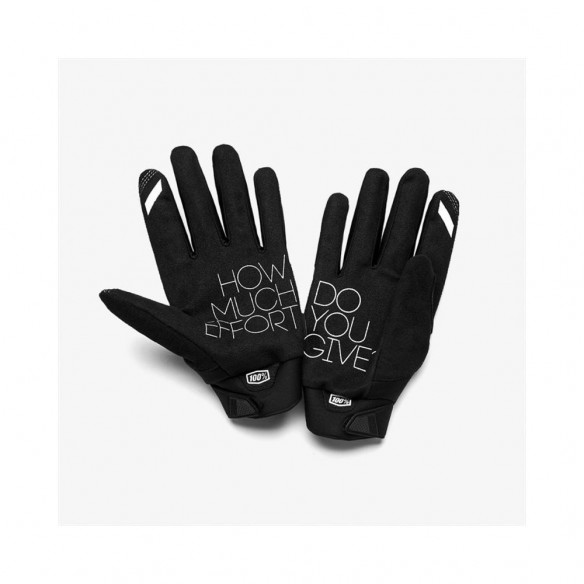 GUANTES 100% BRISKER NEGRO